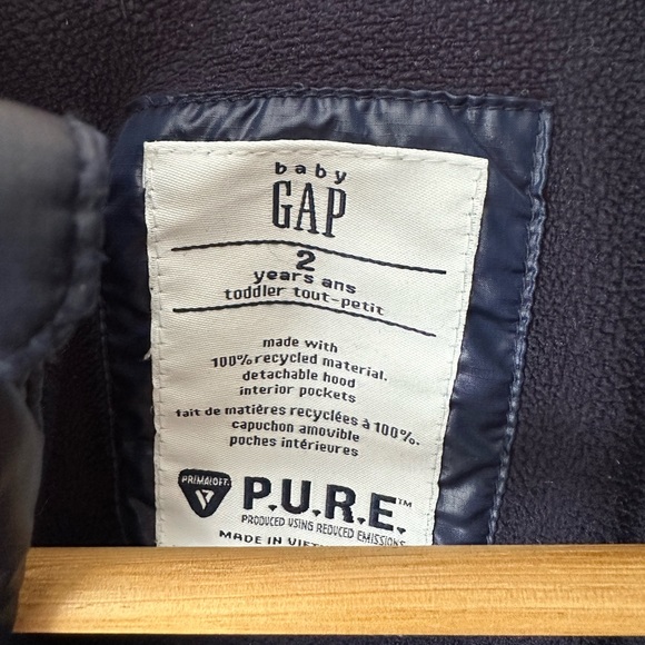 Toddler Recycled Shine Puffer Jacket - Picture 3 of 5